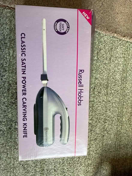 Photo of free Russell Hobbs Classic Satin Carving Knife (Crowborough Warren TN6) #1