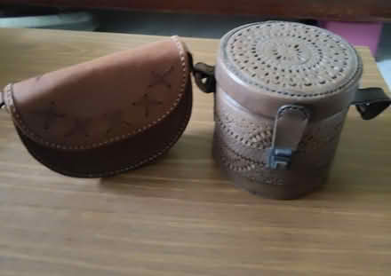 Photo of free Small leather sling bags (Braddell mrt stn) #2