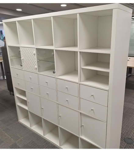 Photo of free White IKEA shelving unit (Dublin 4) #1