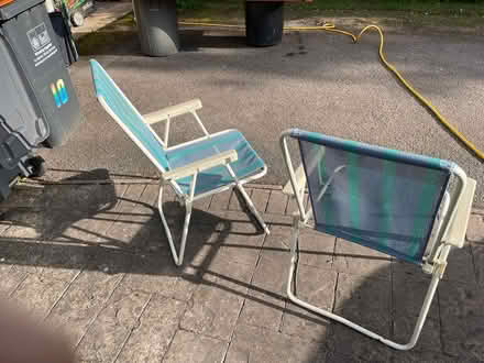 Photo of free Two garden chairs (Warwick CV34, off Myton Road) #1