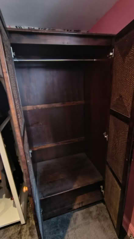 Photo of free Wooden wardrobe (lancing) #2