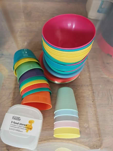 Photo of free Plastic dishes and cups (Great Sutton CH66) #1
