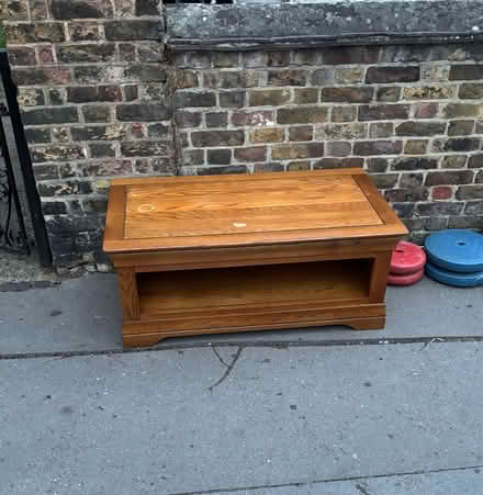 Photo of free Wooden coffee table (Selhurst SE25) #1