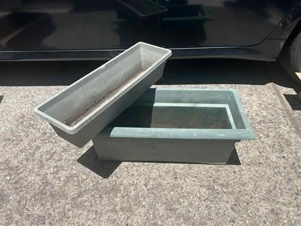 Photo of free plastic planters (san rafael) #1