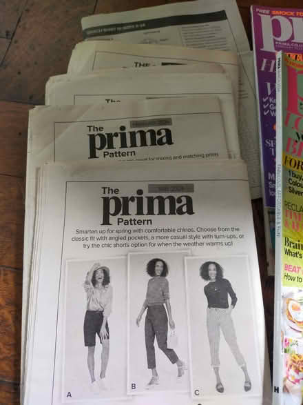 Photo of free 12 Prima Mags+6 paper patterns (Little Wenlock TF6) #4