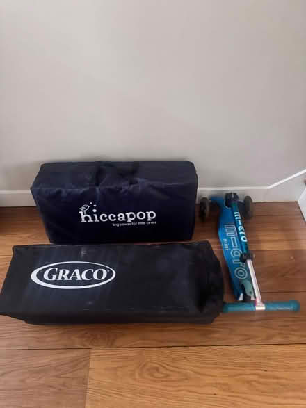 Photo of free Travel Crib, Mattress, Scooter (Sw114da) #1