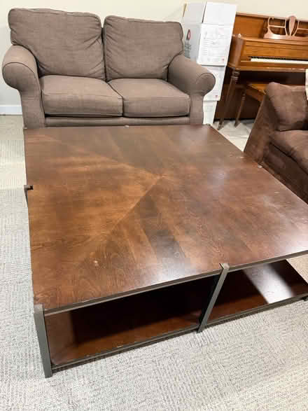 Photo of free Bassett coffee table (West Roxbury) #2