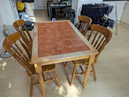 Photo of free Dining Table & Chairs (CV3) #1