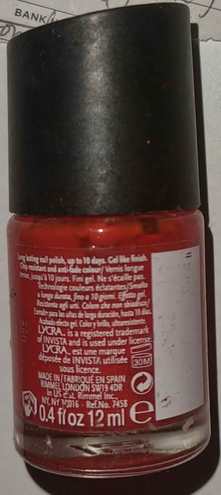 Photo of free Orange Nail Varnish (Levenshulme M19) #2