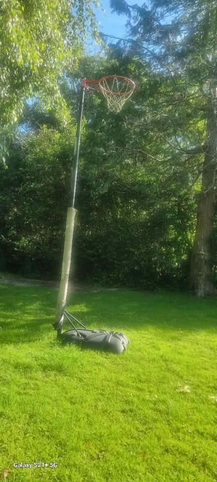 Photo of free Netball hoop (Parbrook, Billingshurst rh14) #1