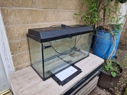 Photo of free 150lt aquarium with lights, filter and gravel (Larkhall BA1) #1