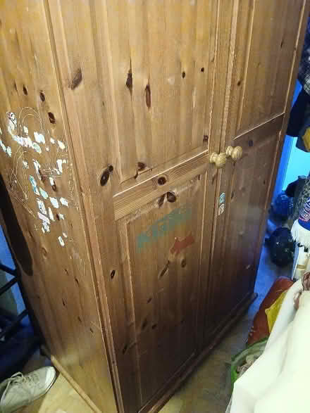 Photo of free Pine wardrobe (Lexden CO3) #3