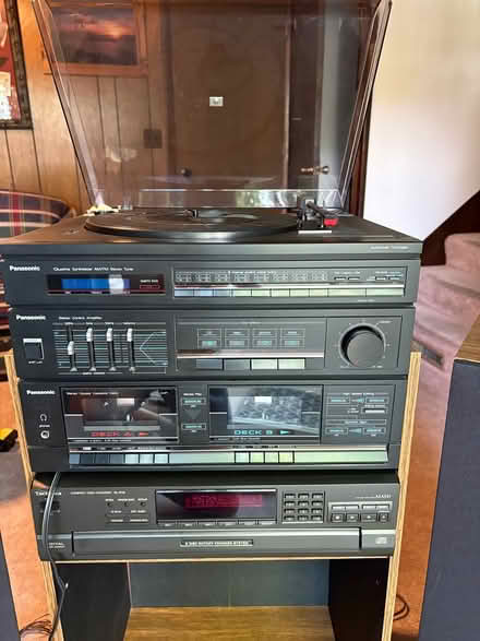 Photo of free Panasonic stereo system plus (S Garland St and W Yale Ave) #2