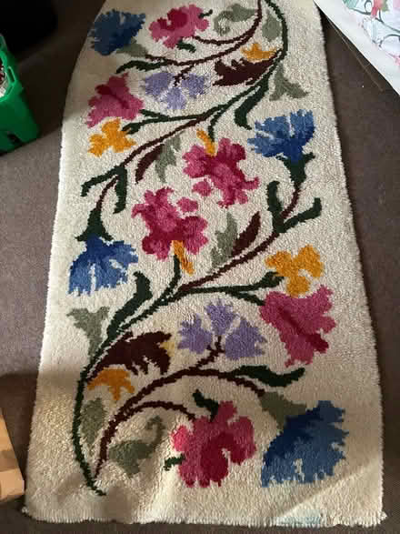 Photo of free Vintage hand knotted wool rug (Cradley WR13) #1