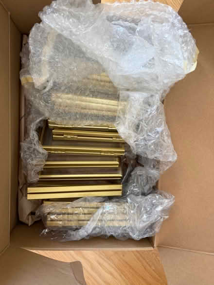 Photo of free 13 gold folding picture frames (Hyde Park Estate W2) #3