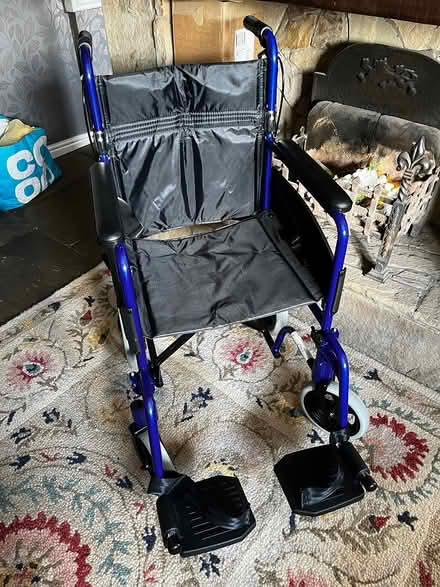 Photo of free Portable lightweight wheelchair (Tintwistle, SK13) #1