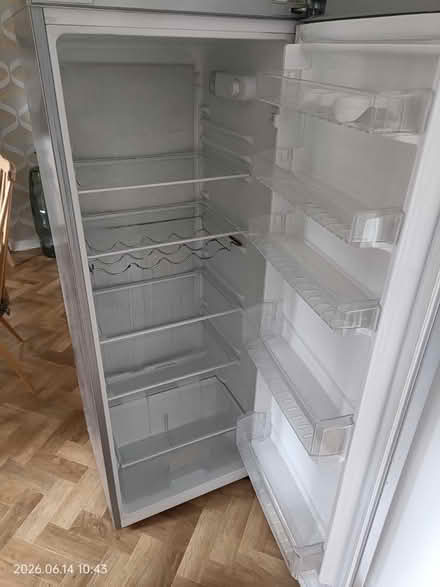 Photo of free Tall silver Beko fridge (Stevenage - Bedwell area SG1) #2