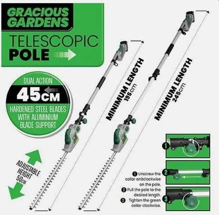 Photo of free Cordless Long Reach Hedge Trimmer (Earls Colne CO6) #2