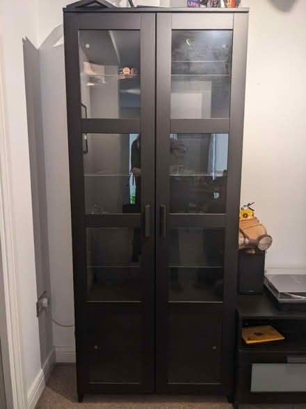Photo of free IKEA Brimnes glass door cabinet (West Street S1) #1
