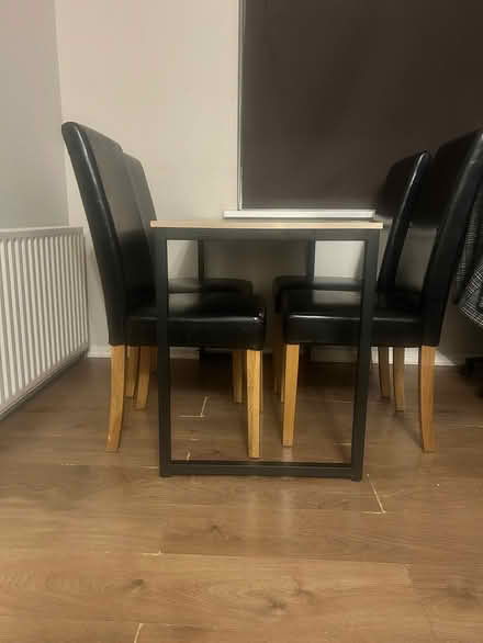 Photo of free 4 seater dining Table and chairs (Crossways DA1) #1