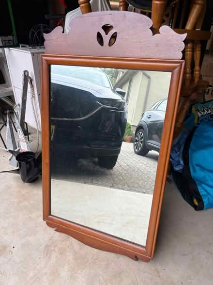 Photo of free Antique mirror (Oradell, NJ) #1