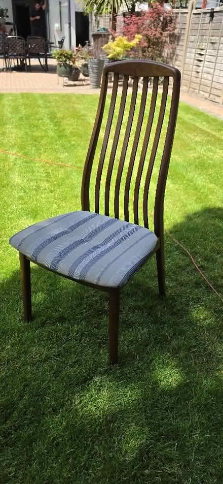 Photo of free 8 dining table chairs (Hounslow TW3) #1