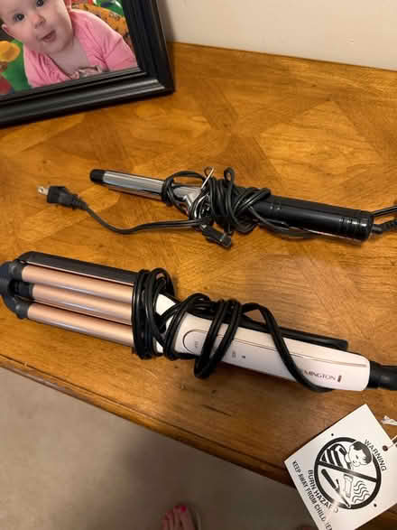 Photo of free 2 curling irons (Near Western and McKee) #1