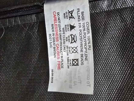 Photo of free Bean Bag (Taverham NR8) #3