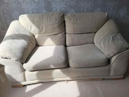 Photo of free Cream sofa and chair (Matlock DE4) #1