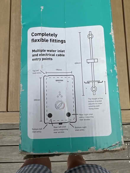 Photo of free Brisbane Electric Shower (Top Amersham HP6) #2