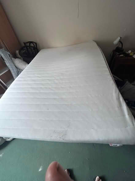 Photo of free IKEA double mattress. Non-IKEA double bed (Frankwell SY3) #2