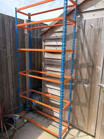 Photo of free Racking Unit - no shelves (Sittingbourne) #1