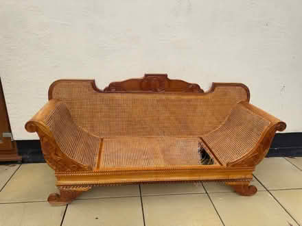 Photo of free Wooden sofa (Crosby L23) #1