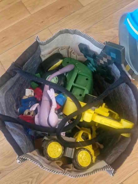 Photo of free Medium size bag of toys (D18E0K6) #1