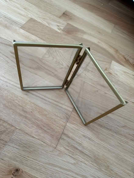 Photo of free 13 gold folding picture frames (Hyde Park Estate W2) #1