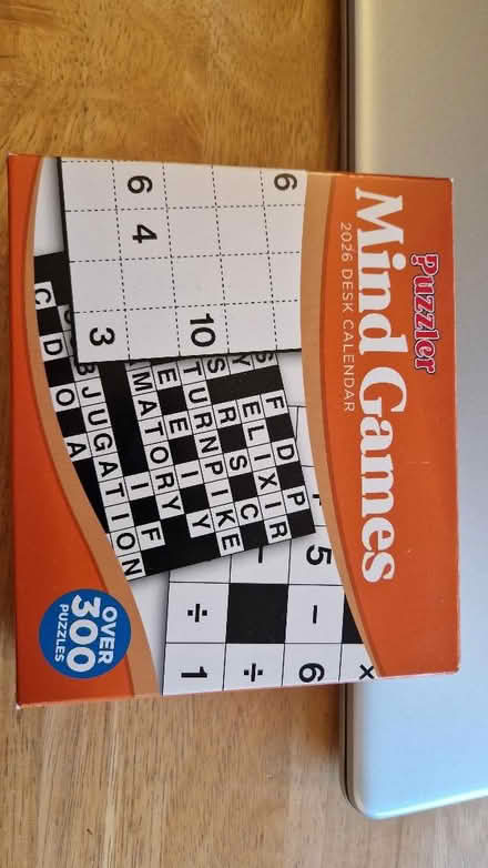 Photo of free 2026 daily puzzle calendar - unused (AL1) #1