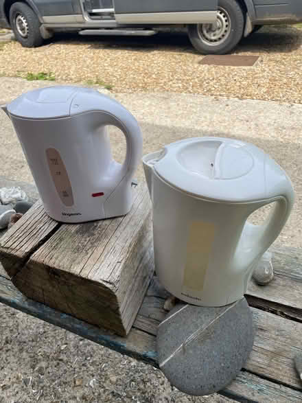 Photo of free Two white kettles (Birdham) #2