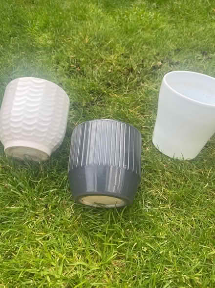 Photo of free Small ceramic plant hokders (Waterlooville PO7 7) #1