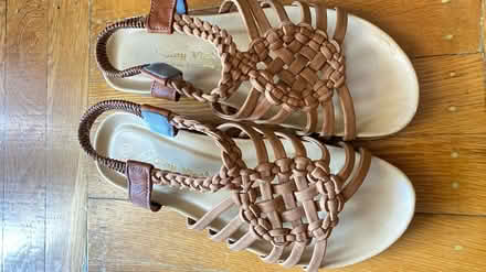 Photo of free Laced sandals (size 6 US) (Philadelphia, 19120) #1