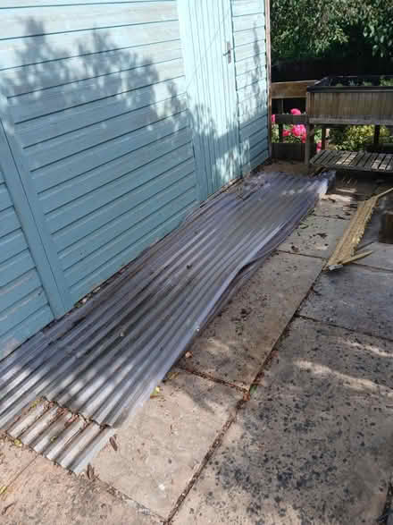 Photo of free Corrugated plastic roofing sheets (Stapleford NG9) #1