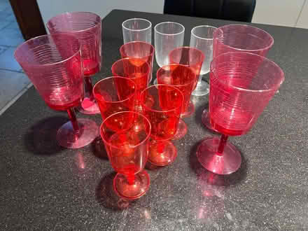 Photo of free Selection of Plastic Wine Glasses (Great Missenden, HP16) #2
