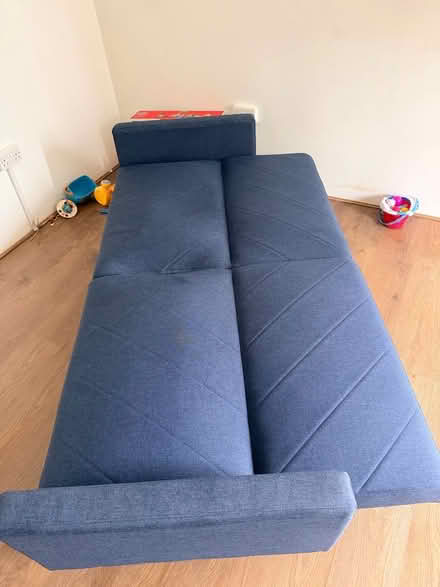 Photo of free Sofa bed Blue (Hackney Downs E5) #2