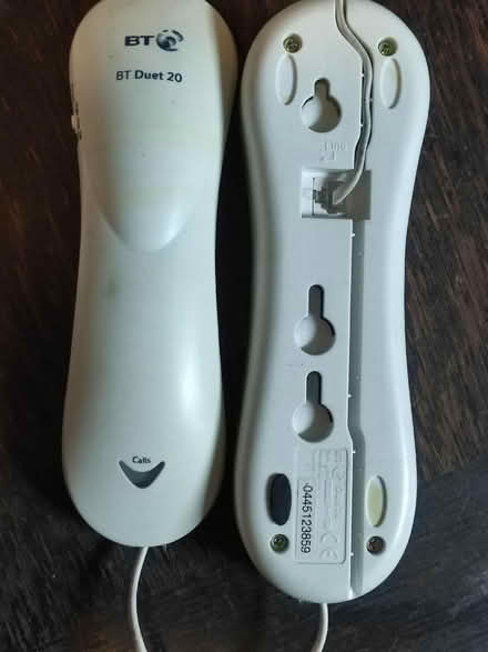 Photo of free BT Duet 20 telephone handset and cradle (Littleover DE23) #3