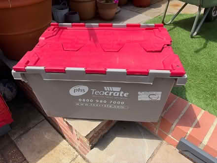 Photo of free Large Tea Crates (Sittingbourne) #1