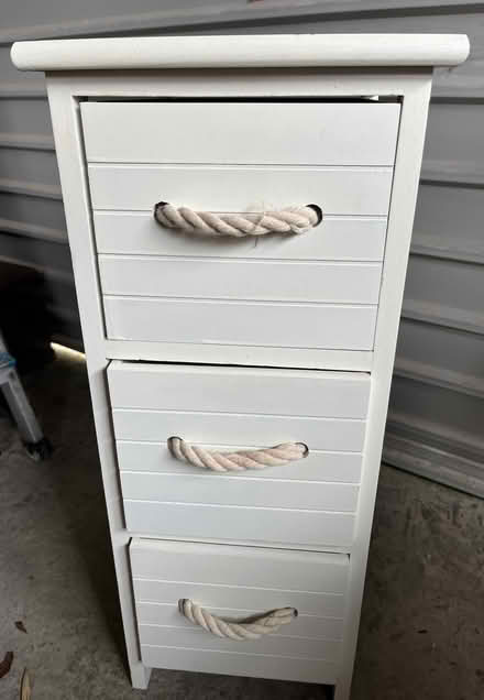 Photo of free Small 3 drawer unit (Glengormley BT36) #1