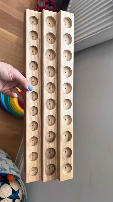 Photo of free Wooden bottle shelf (HA0) #1