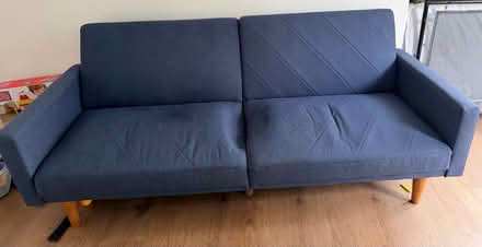 Photo of free Sofa bed Blue (Hackney Downs E5) #1