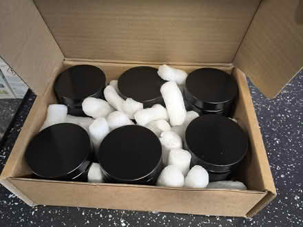Photo of free 6 120ml dark glass pots for lotions potions (Rafborough GU14) #1