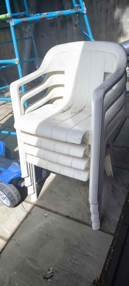 Photo of free Garden table and chairs (Bisley GU24) #2