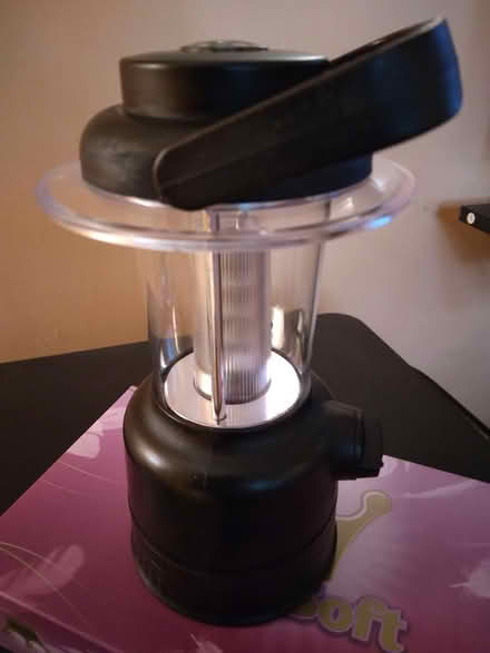 Photo of free mini camping lamp (south yardley B25) #1